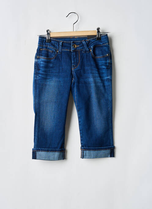 Pantacourt bleu TEDDY SMITH fille