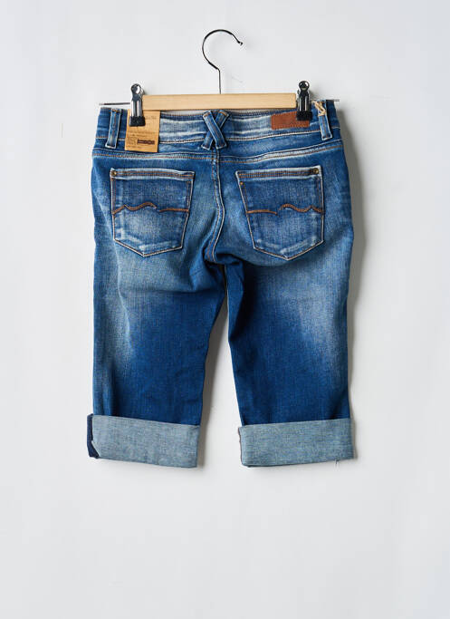 Pantacourt bleu TEDDY SMITH fille