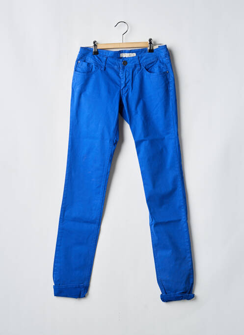 Pantalon slim bleu fonce TEDDY SMITH fille