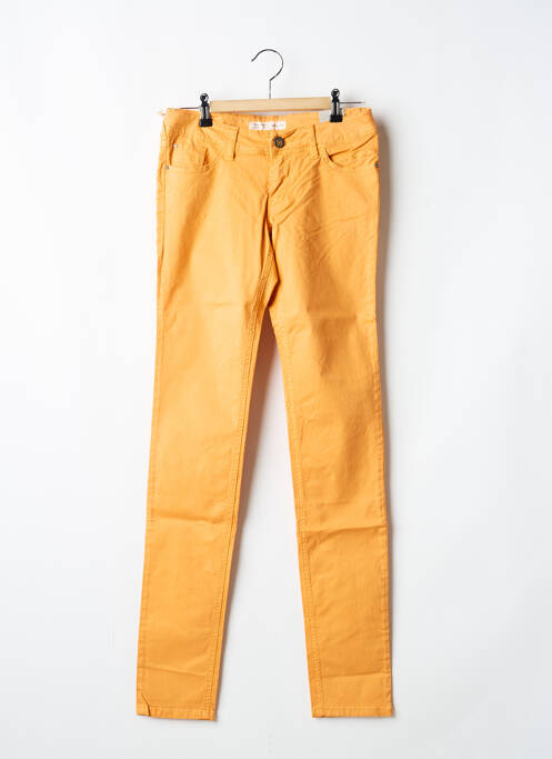 Pantalon slim orange TEDDY SMITH fille