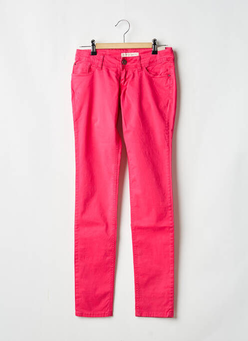 Pantalon slim rose TEDDY SMITH fille