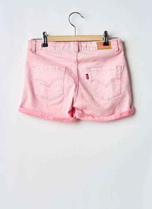 Short rose LEVIS fille
