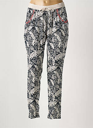 Pantalon slim taille élastique taille normale beige CHIPIE femme