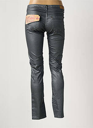 Pantalon slim tissage enduit taille normale gris CHIPIE femme