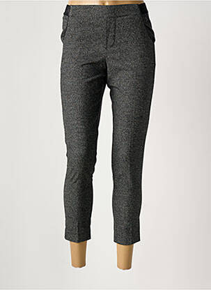 Pantalon 7/8 stretch gris LE TEMPS DES CERISES femme
