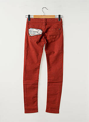 Pantalon slim stretch taille normale orange CHIPIE femme