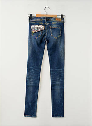 Jeans coupe slim stretch taille normale bleu CHIPIE femme