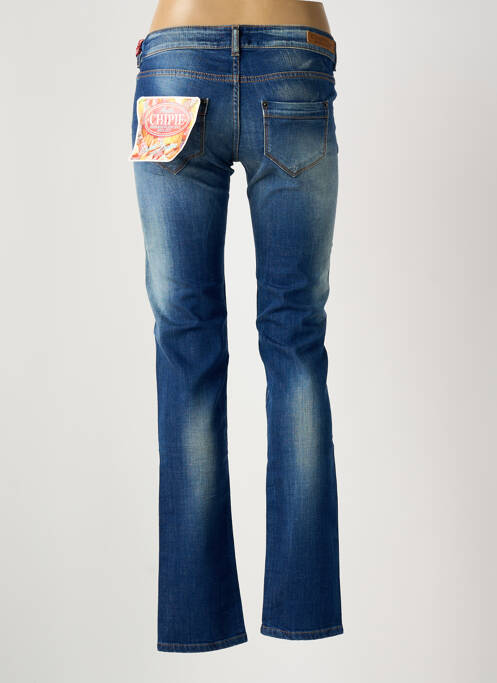 Jeans coupe slim stretch taille normale bleu CHIPIE femme