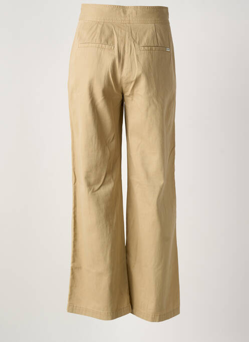 Pantalon large beige GARCIA femme