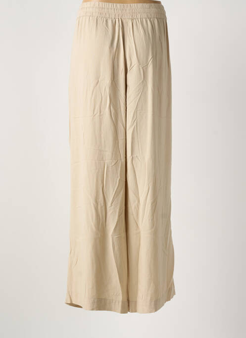 Pantalon large beige KAFFE femme