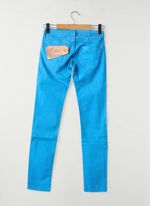 Pantalon slim bleu CHIPIE femme