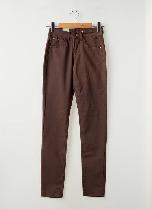 Pantalon slim marron CREAM femme