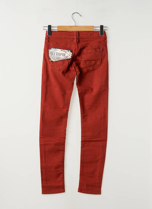 Pantalon slim orange CHIPIE femme