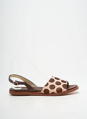 Sandales/nu pieds fermeture boucle(s) talon plat jusqu'à 3cm marron NEOSENS femme