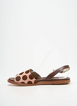 Sandales/nu pieds fermeture boucle(s) talon plat jusqu'à 3cm marron NEOSENS femme