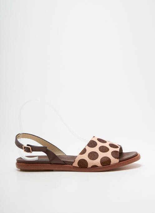 Sandales/nu pieds fermeture boucle(s) talon plat jusqu'à 3cm marron NEOSENS femme