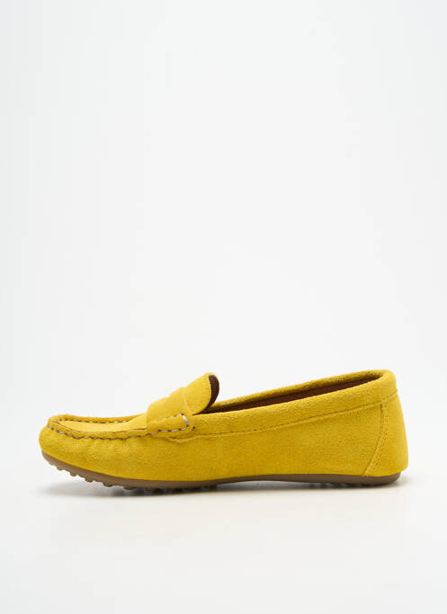 Mocassins jaune SANS MARQUE femme