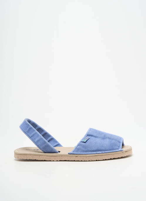 Sandales/Nu pieds bleu NATURAL WORLD femme