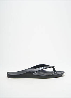 Tongs bout ouvert bout ouvert noir NATURAL WORLD unisexe