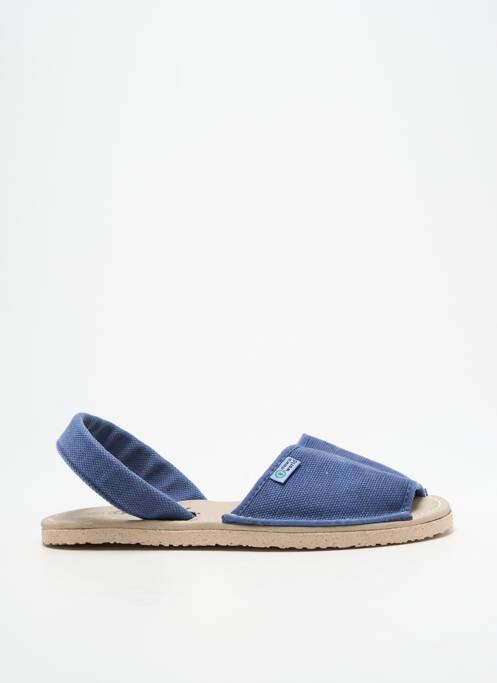 Sandales/Nu pieds bleu NATURAL WORLD femme