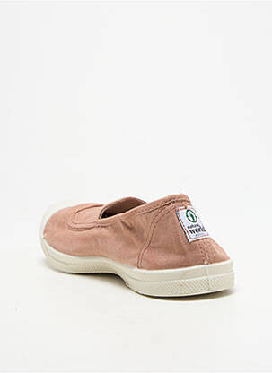 Ballerines bout rond talon plat jusqu'à 3cm beige NATURAL WORLD femme