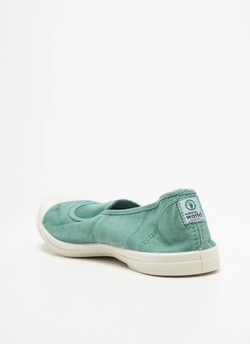 Ballerines bleu NATURAL WORLD femme