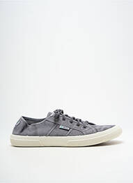 Baskets bout rond bout rond gris NATURAL WORLD unisexe