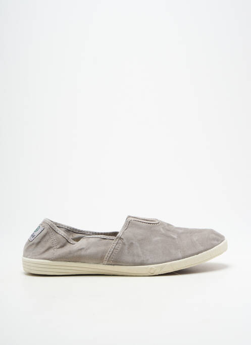 Espadrilles gris NATURAL WORLD femme