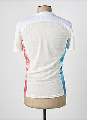 T-shirt coupe cintrée manches courtes blanc LE COQ SPORTIF homme
