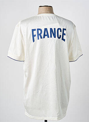 T-shirt broderie manches courtes blanc LE COQ SPORTIF homme