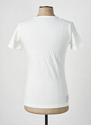 T-shirt coupe cintrée manches courtes blanc LE COQ SPORTIF homme