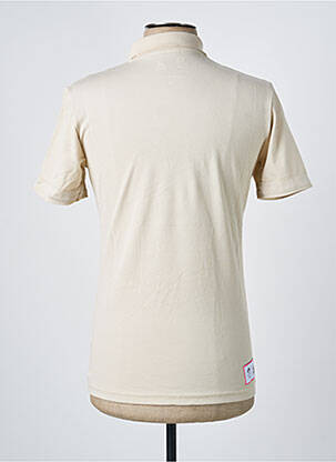 Polo coupe cintrée manches courtes beige LE COQ SPORTIF homme
