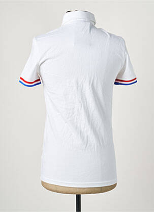 Polo coupe cintrée manches courtes blanc LE COQ SPORTIF homme