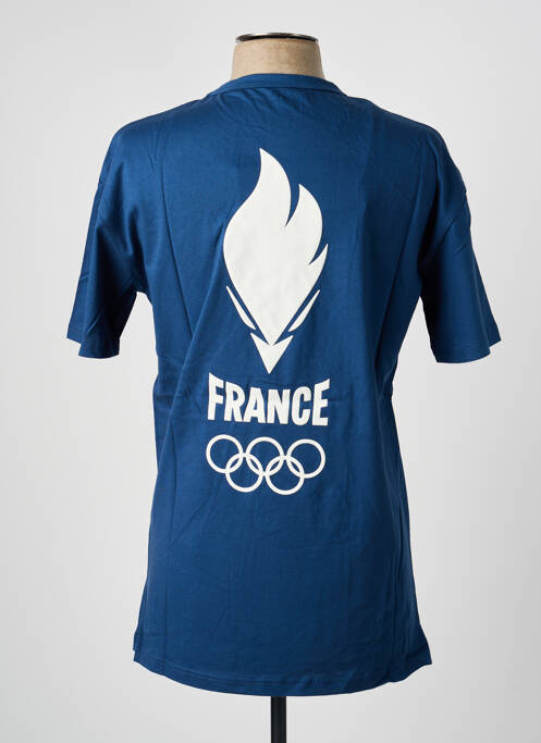 T-shirt coupe cintrée manches courtes bleu LE COQ SPORTIF homme