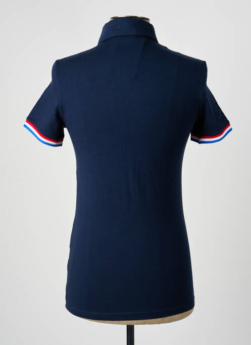 Polo coupe cintrée manches courtes bleu LE COQ SPORTIF homme