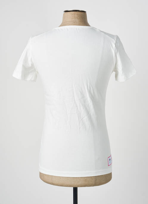 T-shirt coupe cintrée manches courtes blanc LE COQ SPORTIF homme