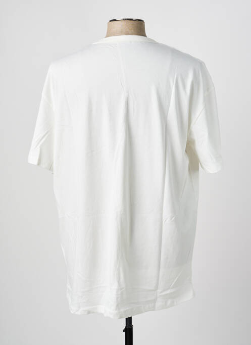T-shirt coupe droite manches courtes blanc LE COQ SPORTIF homme