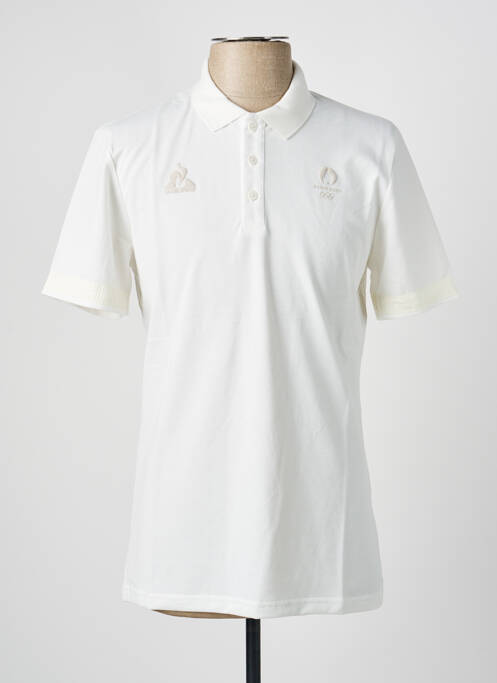 Polo blanc LE COQ SPORTIF homme