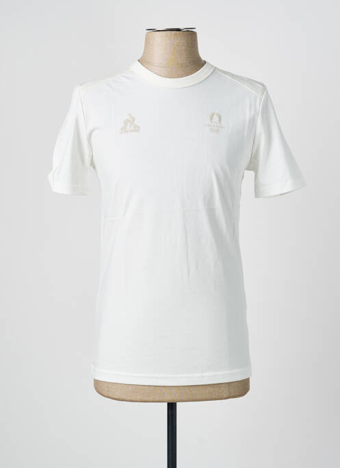 T-shirt blanc LE COQ SPORTIF homme