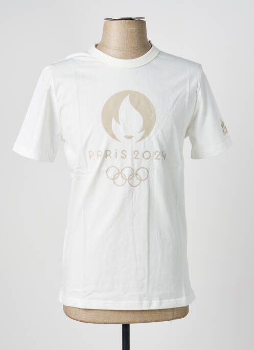 T-shirt blanc LE COQ SPORTIF homme