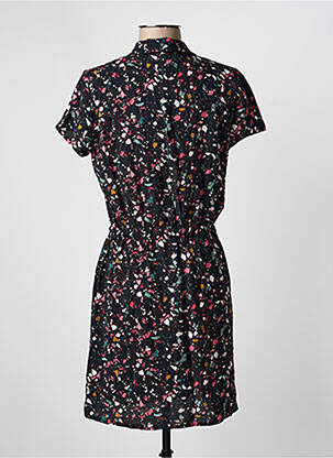 Robe courte manches courtes manches courtes noir I.CODE (By IKKS) femme