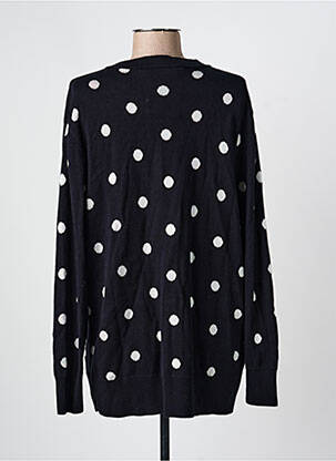 Gilet manches longues resserrée sur le bas noir FRED PERRY femme