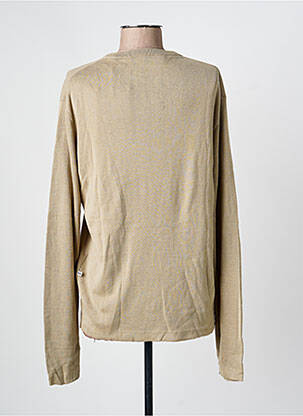 Pull stretch manches longues beige MINIMUM femme