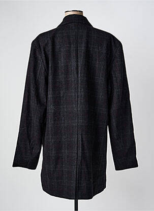 Manteau long coupe cintrée sans capuche gris MINIMUM femme