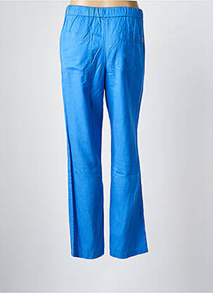 Pantalon slim taille élastique bleu ECOALF femme