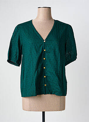 Chemisier vert I.CODE (By IKKS) femme