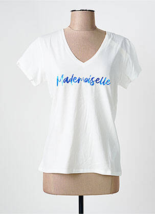 T-shirt blanc I.CODE (By IKKS) femme