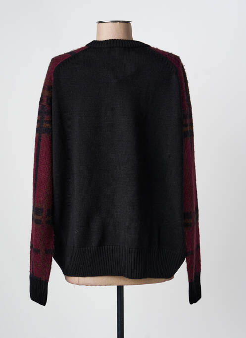 Pull stretch manches longues noir FRED PERRY femme