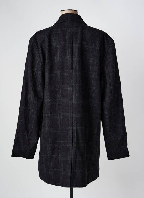 Manteau long gris MINIMUM femme