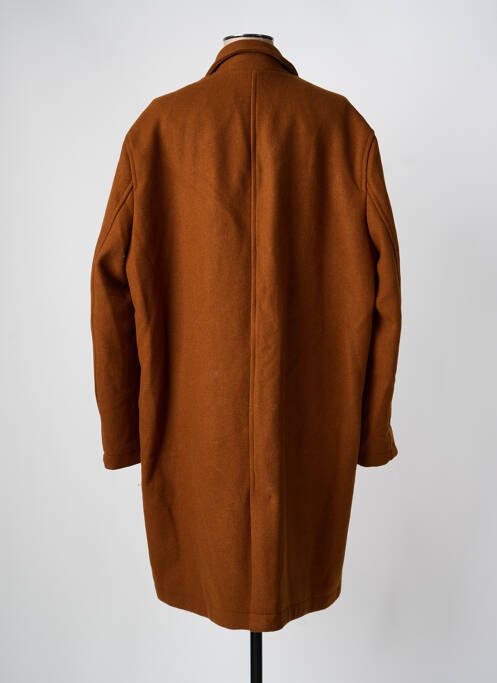 Manteau long marron MINIMUM femme